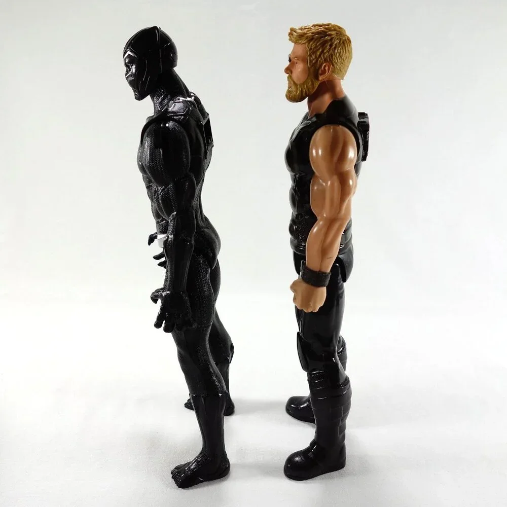Marvel Infinity War Titan Hero‎ Series Thor & Black Panther Loose Action Figures